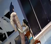 Wonder Bat 1: une parodie hentai 3D