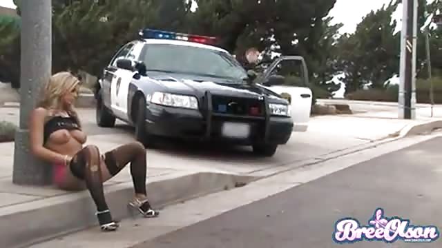 Prostituée attrapée par la police